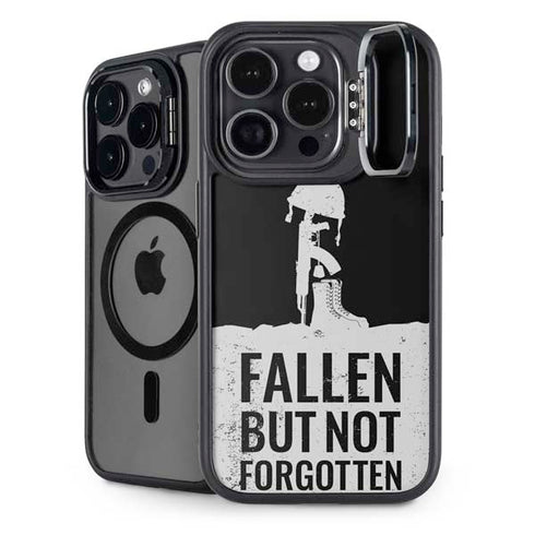 Fallen But Not Forgotten iPhone 14 Pro Kickstand Case